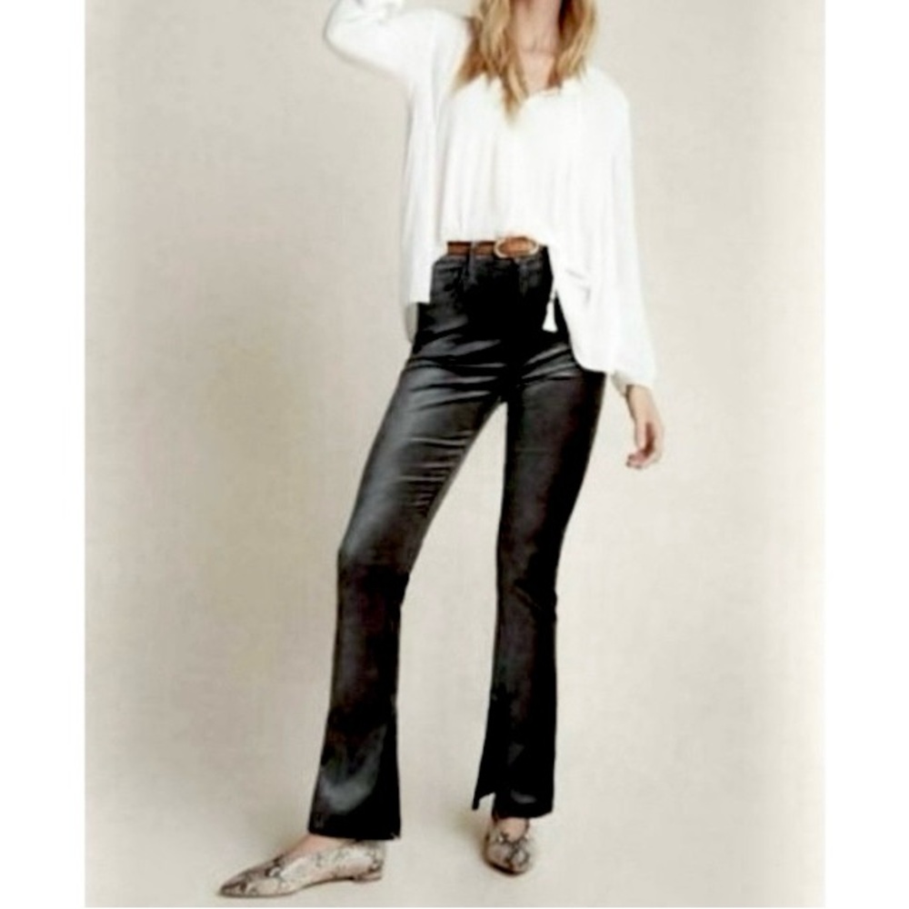 Citizens of humanity velvet, pewter high-rise, bootcut pants 29